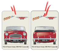 Austin Healey 3000 MkII Convertible 1962-64 Air Freshener